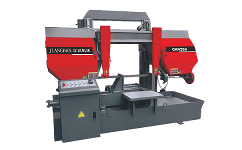 荷塘龙门带锯床运行中途停止切割产生的原因是什么？